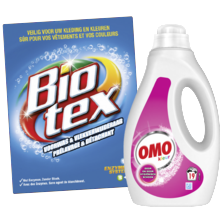 Omo of Biotex wasmiddel